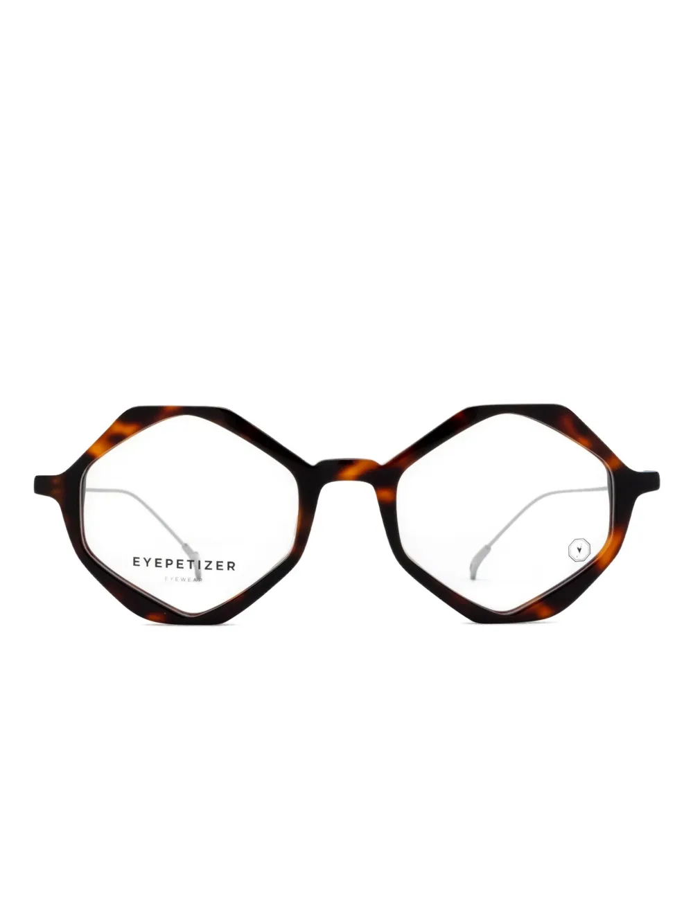 Eyepetizer lunettes de vue géométriques Judith | marron | Image 1