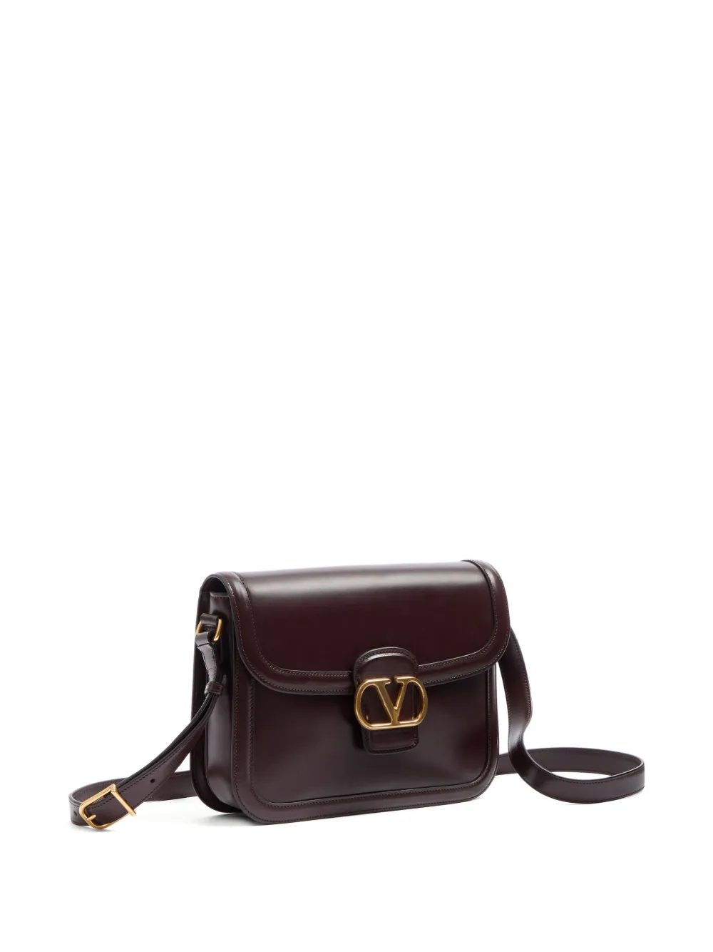 Valentino Garavani Bolsa Tiracolo 9to5 | Marrom | FARFETCH BR