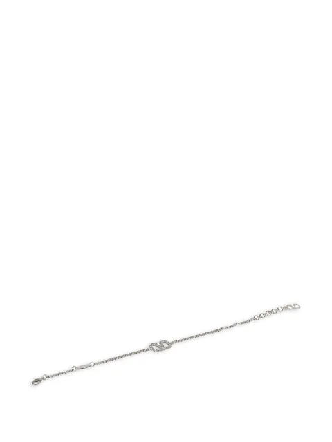 Valentino Garavani VLogo Signature crystal-embellished  bracelet