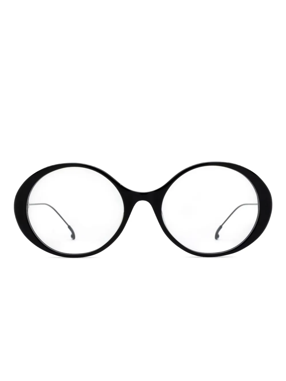 Eyepetizer Olympia round-frame glasses | Black | Image 1