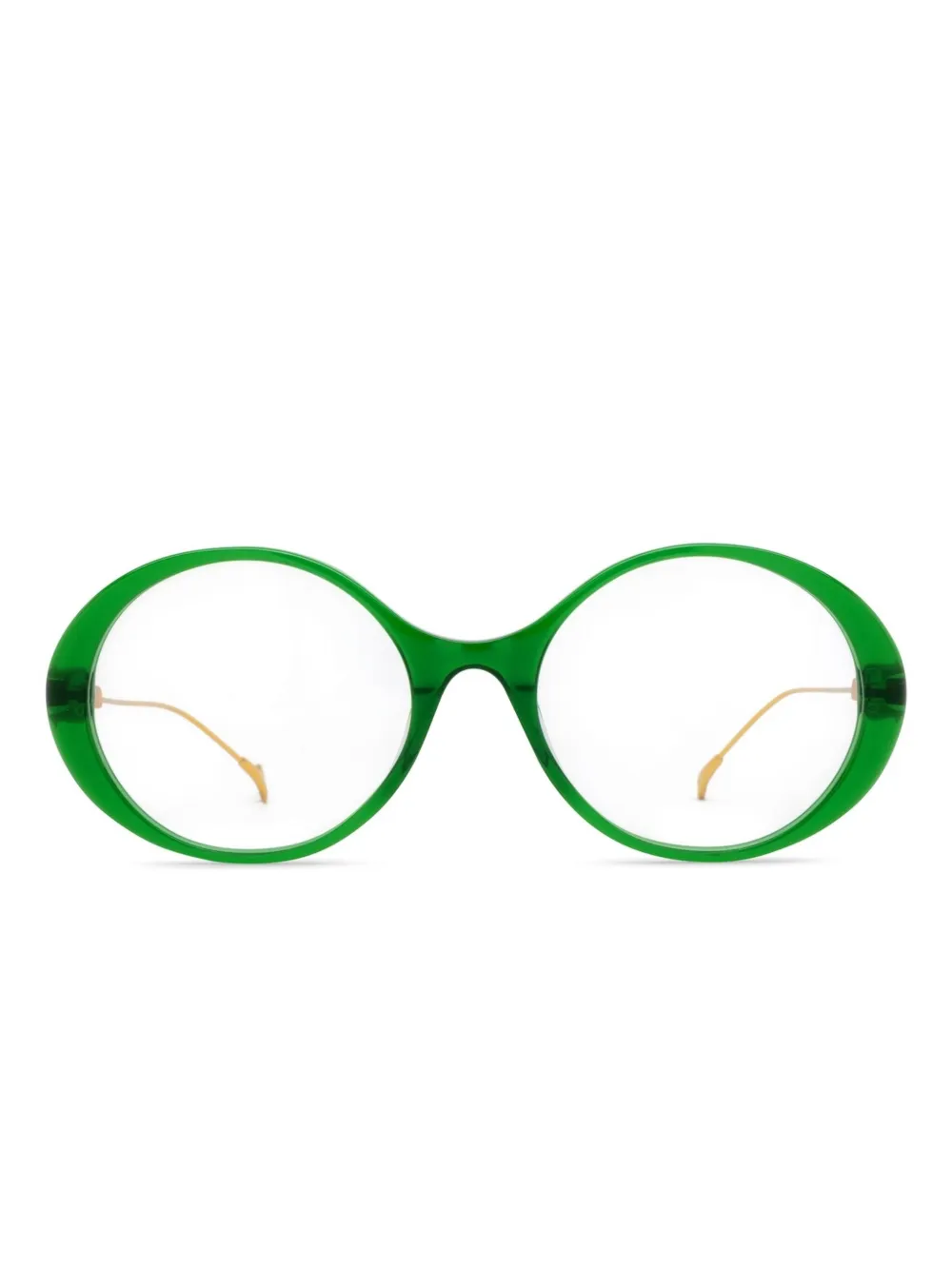 Eyepetizer Olympia OPT 眼鏡フレーム - C.O-O AVANA AND GOLD/TRANSPARENT GREEN Eyepetizer Olympia OPT 眼鏡フレーム - C.O-O AVANA AND GOLD/TRANSPARENT GREEN
