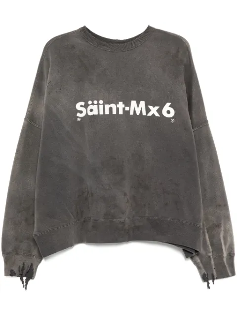 SAINT MXXXXXX suéter con cuello redondo