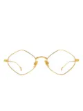 Eyepetizer Margaret geometric-frame glasses - Gold