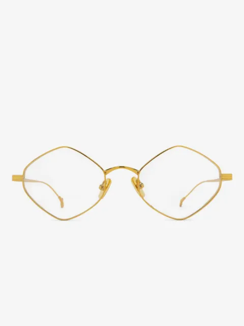 Eyepetizer Margaret geometric-frame glasses