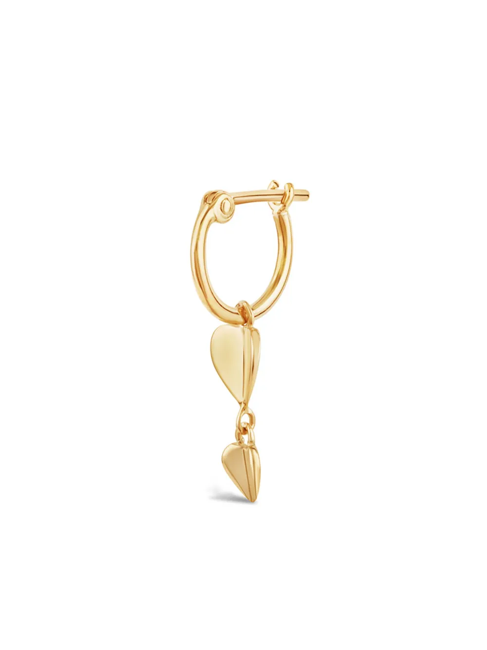 DINNY HALL 9KT YELLOW GOLD BIJOU EARRINGS