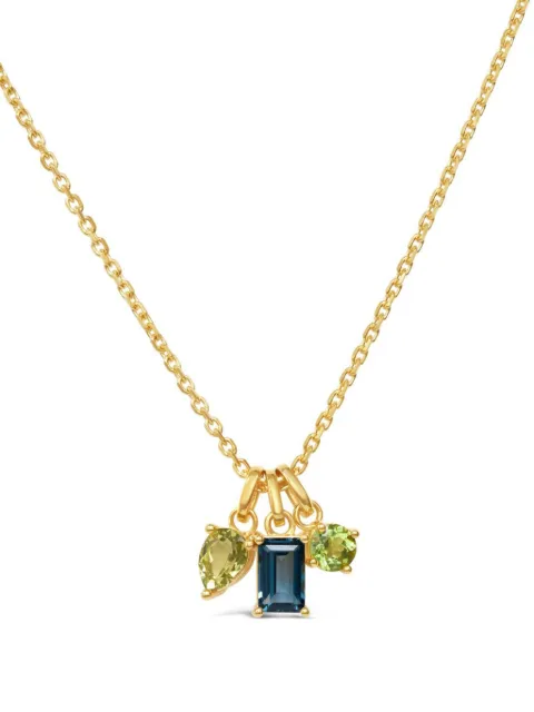 Dinny Hall Gem-Set Trilogy Pendant necklace