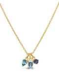 Dinny Hall Gem-Set Trilogy Pendant necklace - Gold