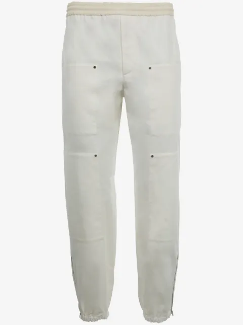 Moncler logo-embroidered trousers
