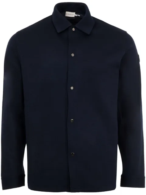 Moncler logo-appliqué shirt
