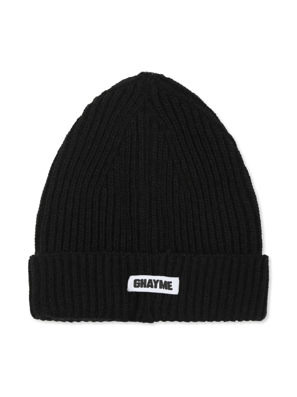 Ghayme cloud-appliqué beanie - Zwart