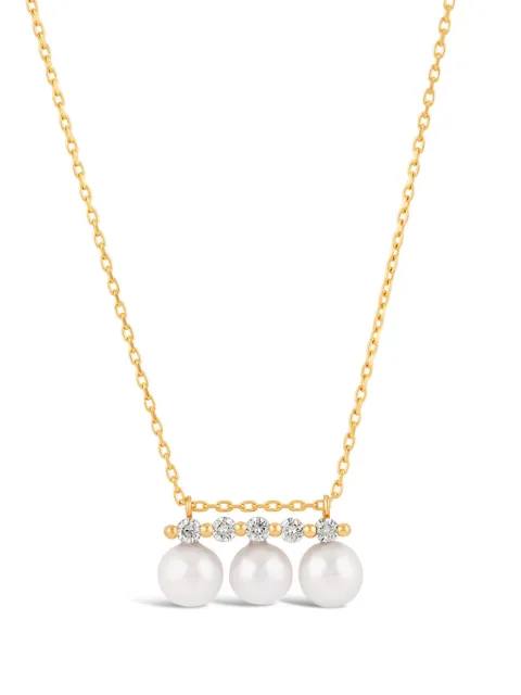 Dinny Hall collar Shuga en oro amarillo de 9kt con perla