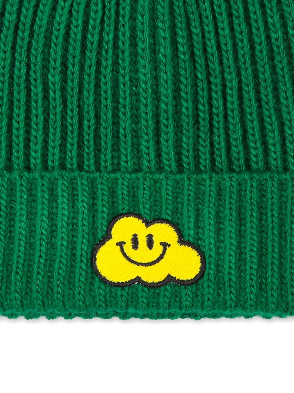 Ghayme Cloud-appliqué Beanie In Green
