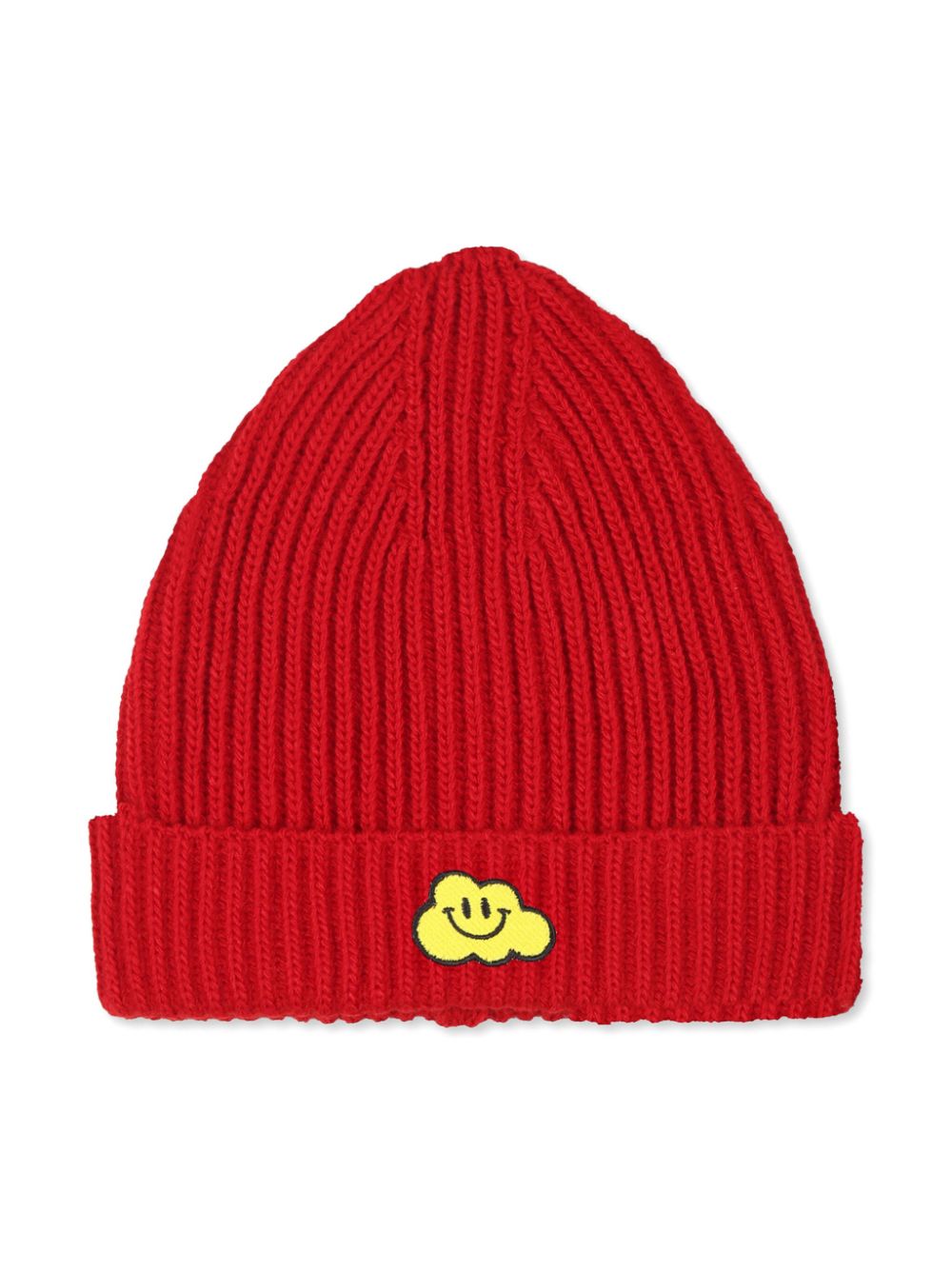 Ghayme cloud-appliqué beanie - Red