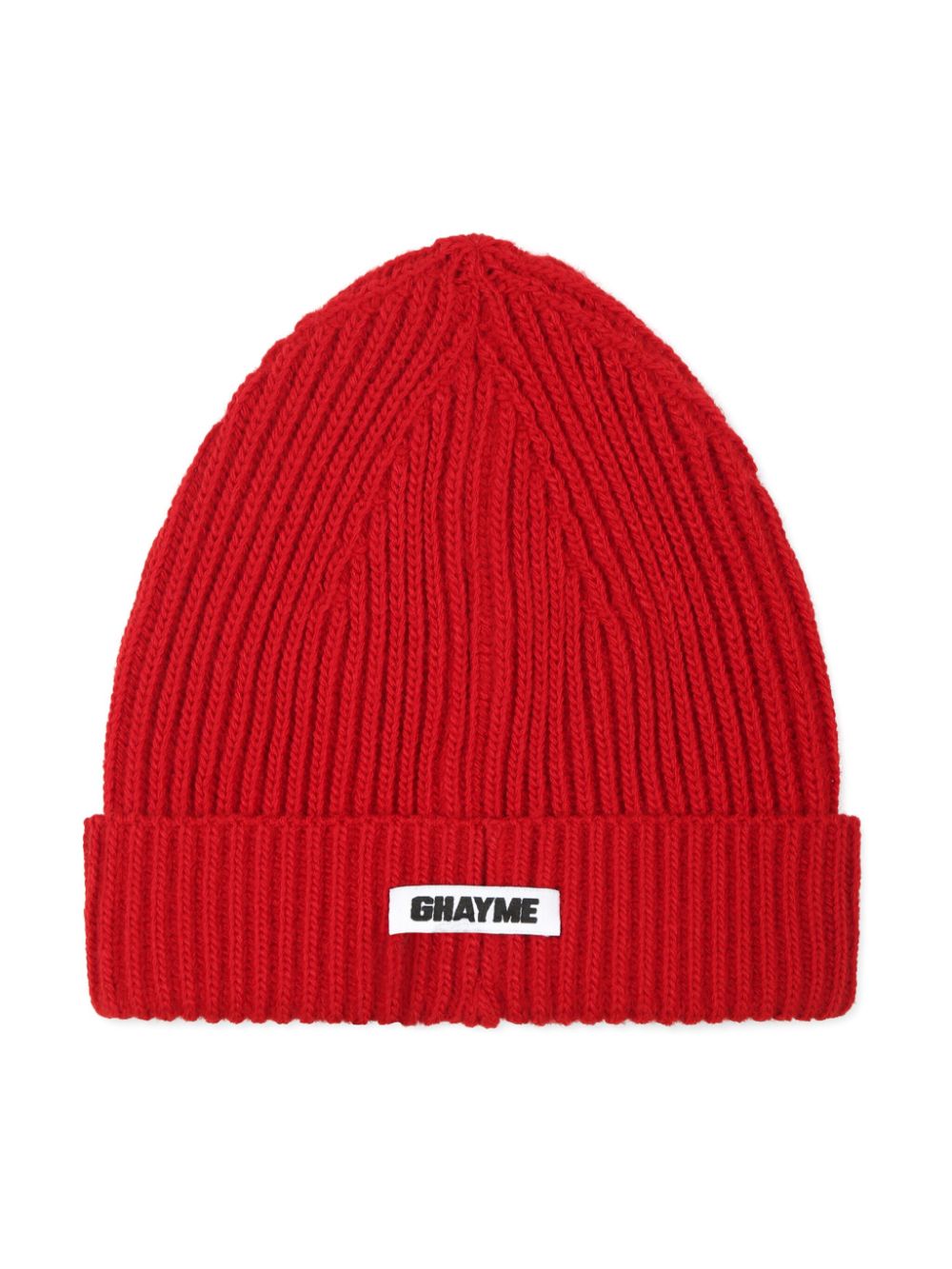 Ghayme cloud-appliqué beanie - Rood