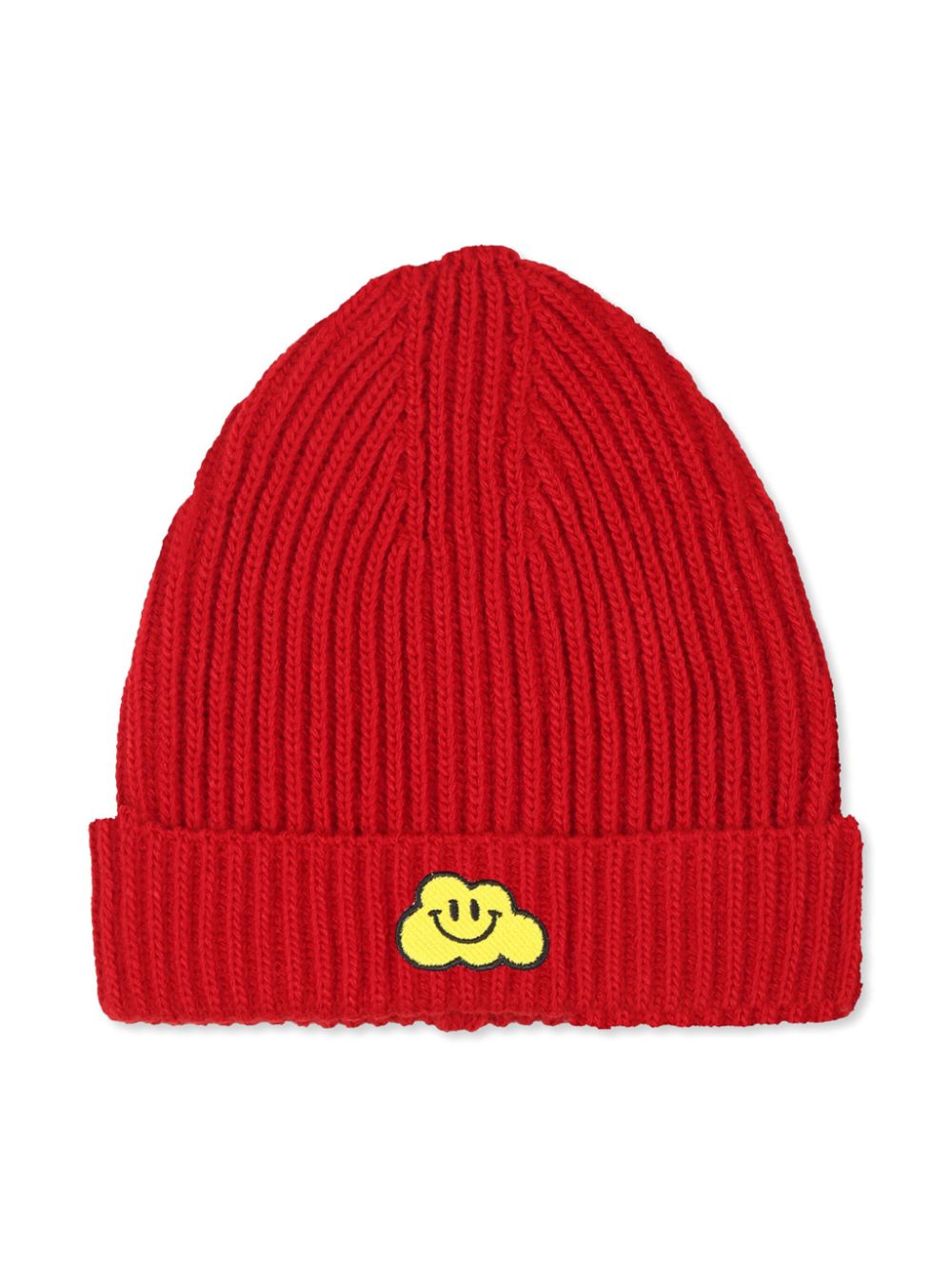 Ghayme cloud-appliqué beanie - Red