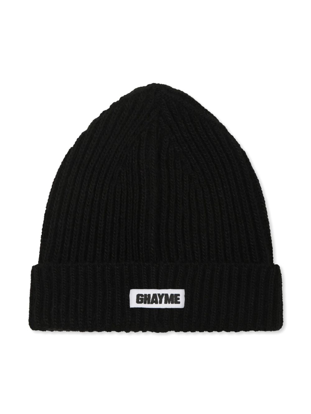 Ghayme cloud-appliqué beanie - Zwart