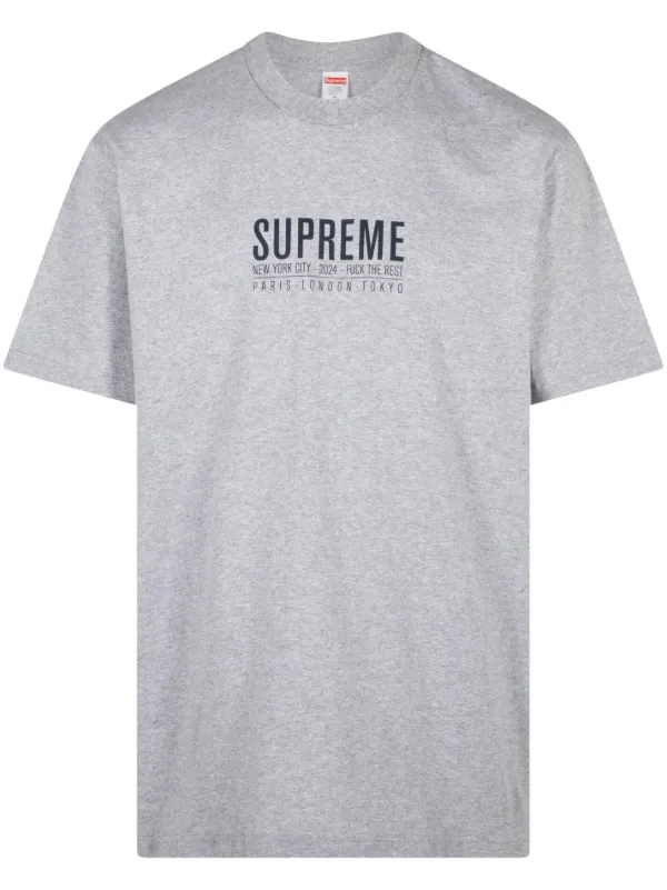 T shirt supreme gris online