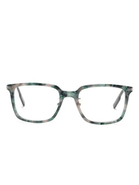 Zegna tortoiseshell-effect glasses