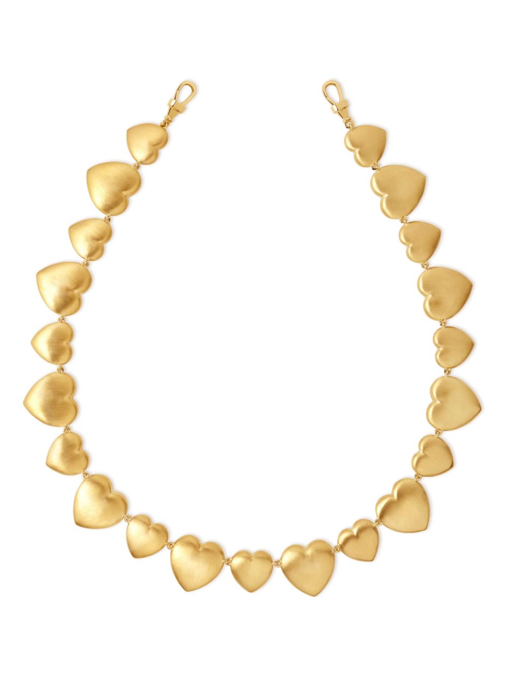 Marie Lichtenberg 14K yellow gold heart chain necklace