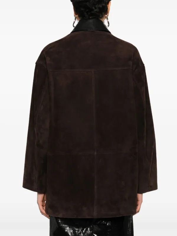 Nour Hammour Barn ジャケット | ブラウン | FARFETCH JP