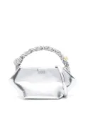 GANNI Bou mini bag - Silver