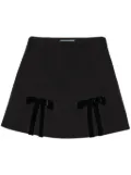 Prada Natté mini skirt - Black