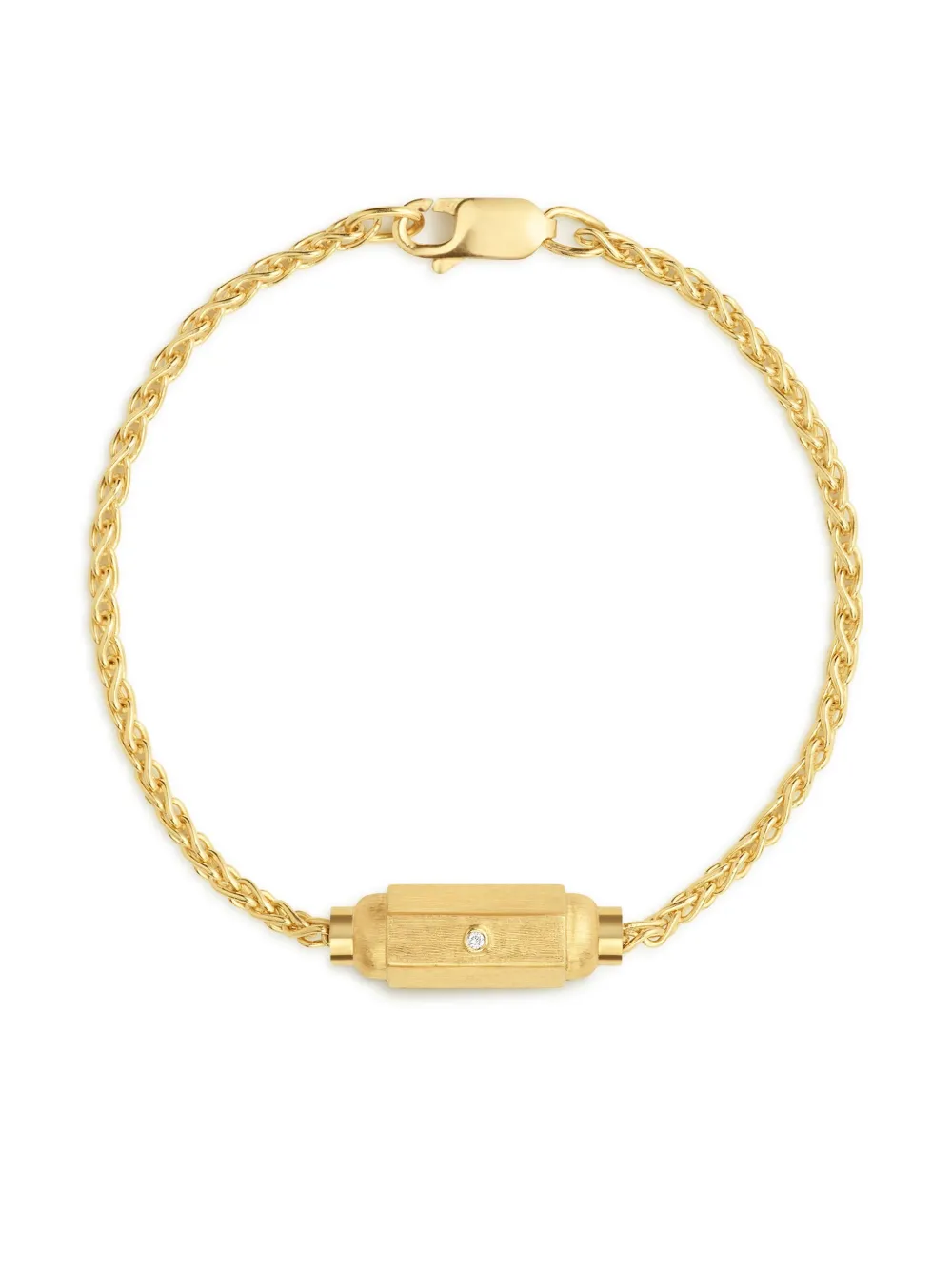 18K yellow gold micro Coco bracelet