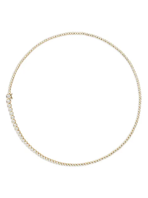 Sophie Bille Brahe 18kt yellow gold Tennis diamond necklace
