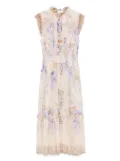 ZIMMERMANN Dawning Flutter midi dress - Neutrals