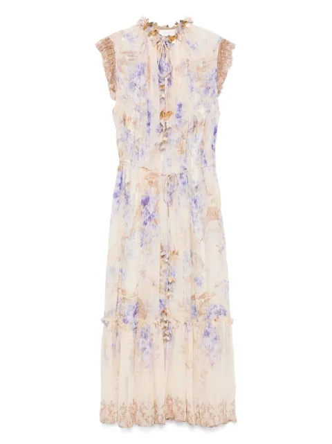 ZIMMERMANN Dawning Flutter midi dress