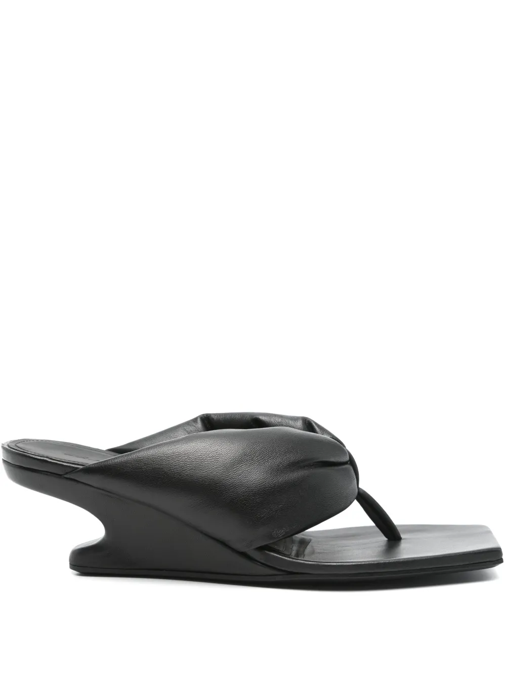 Rick Owens 45mm Thong Cantilever mules – Black