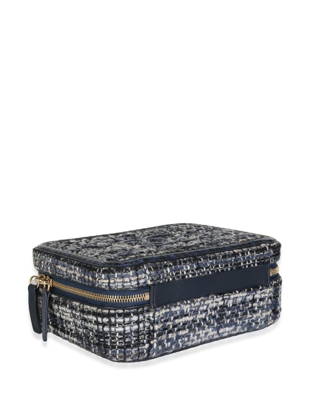 CHANEL 2018 CC tweed Vanity case Women