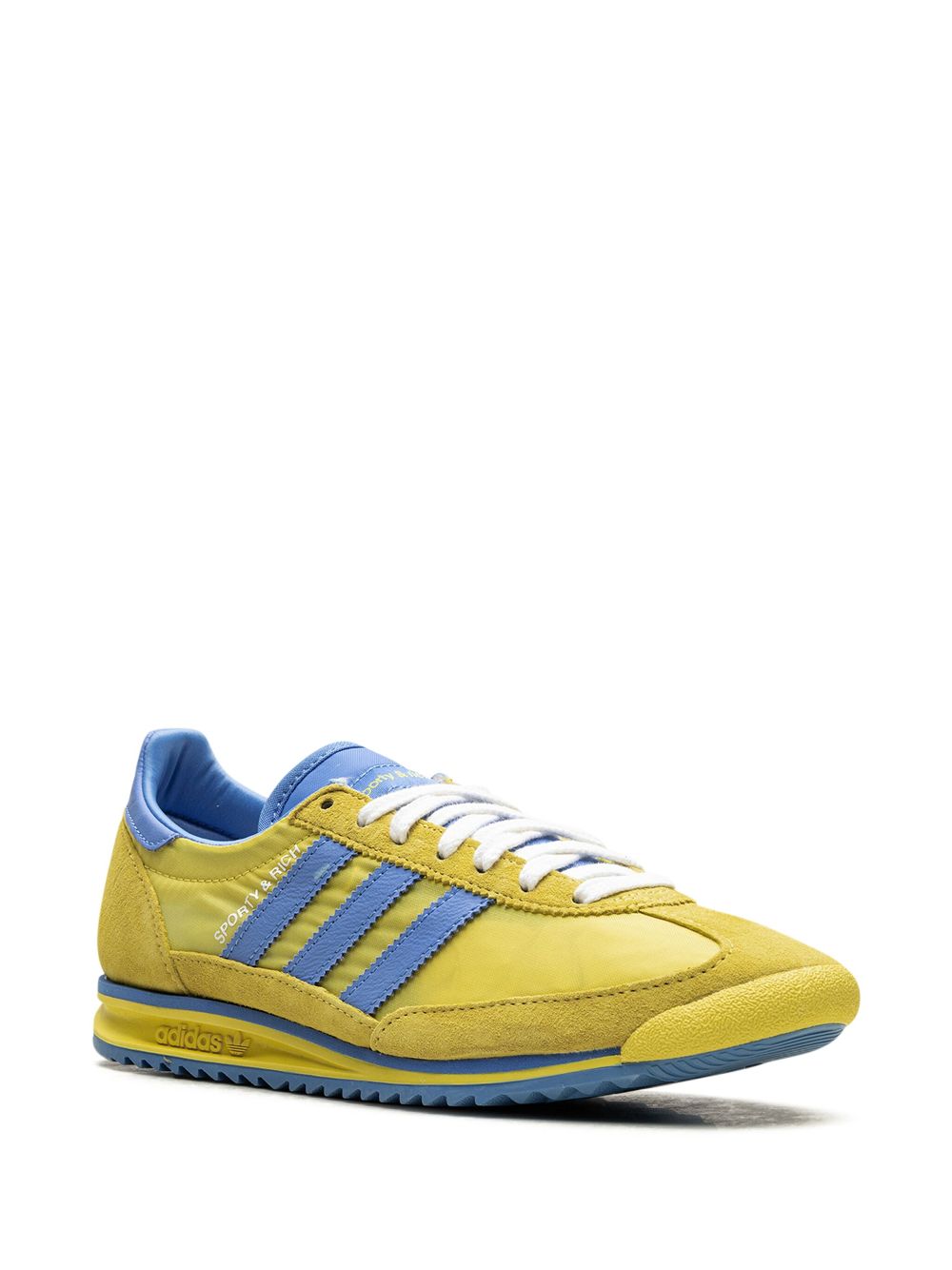 adidas x Sporty & Rich SL72 "Sweden Pack - Yellow/Blue" sneakers - Groen