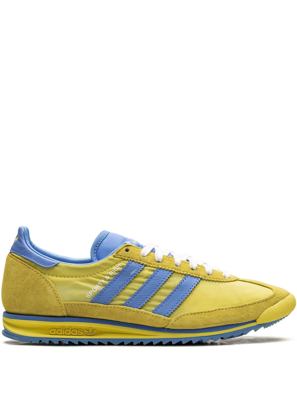 Adidas x Sporty & Rich SL72 " Sweden Pack Yellow Blue" sneakers Green