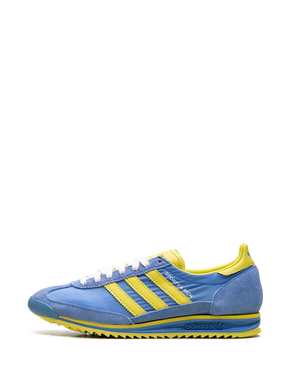 adidas x Sporty & Rich SL 72 "Sweden Pack Blue Yellow Cloud White" sneakers Blauw