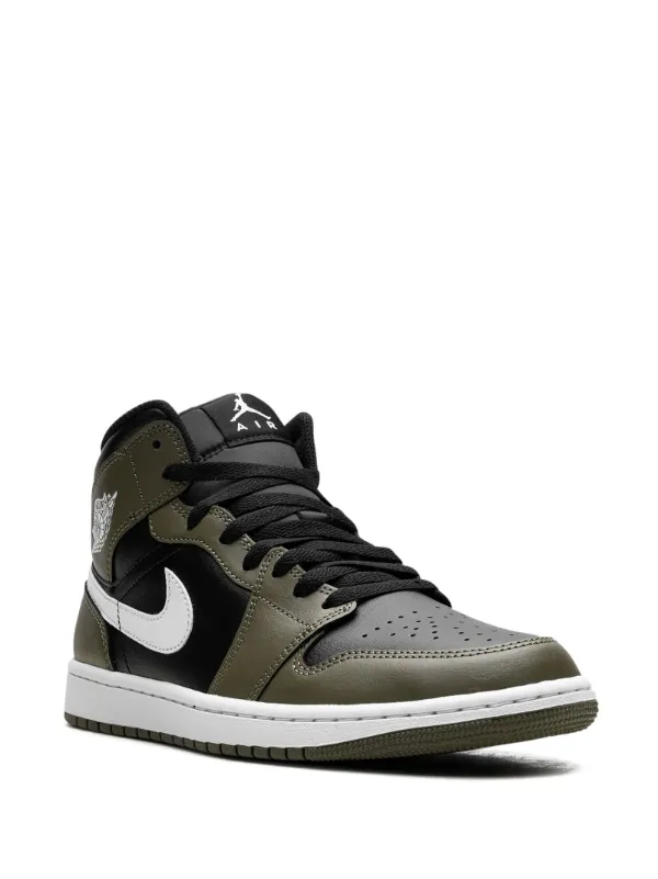 Jordan 1 mid olive canvas hotsell