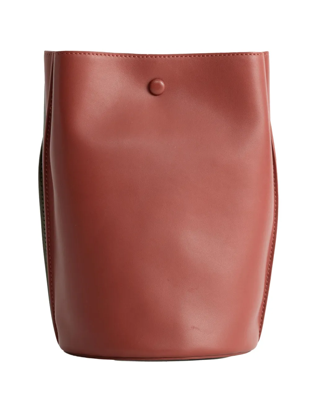 Yu Mei Phoebe Bucket Bag In Red