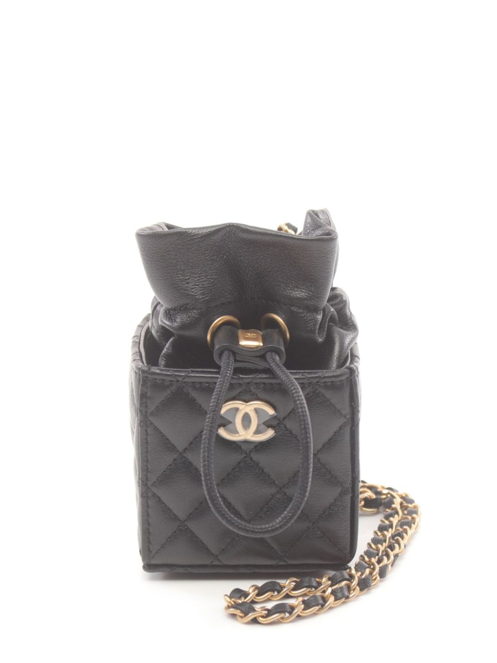 Affordable HOT SALE CHANEL 2021-2022 CC diamond-quilted shoulder bag Women