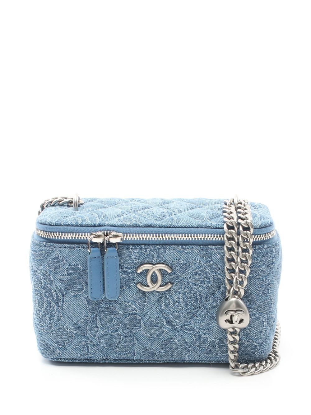 CHANEL 2021 Camelia-jacquard Vanity handbag Women