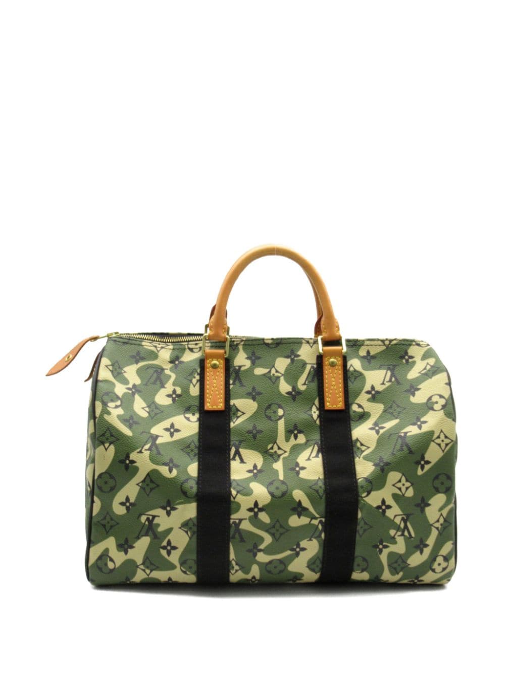 Louis Vuitton Pre-Owned x Takashi Murakami 2008 Speedy 35 shopper - Groen