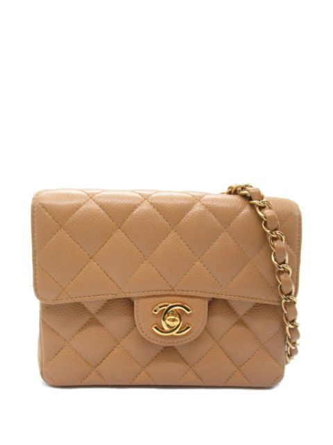 HOT SALE CHANEL 2003-2004 mini Classic Flap shoulder bag Women