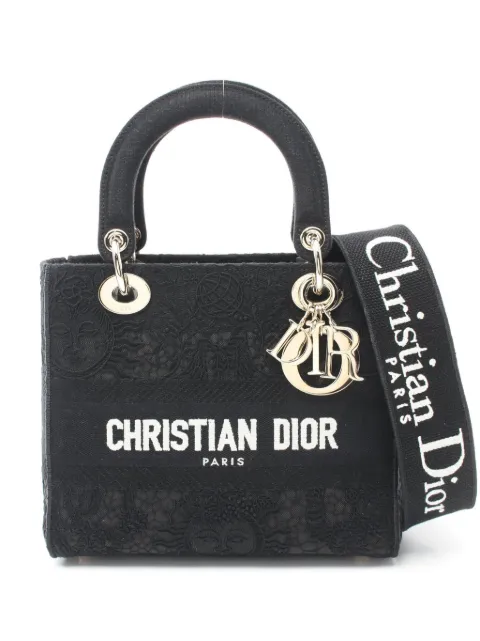 Christian Dior Pre-Owned 2010s Medium Lady D-Lite handbag WOMEN