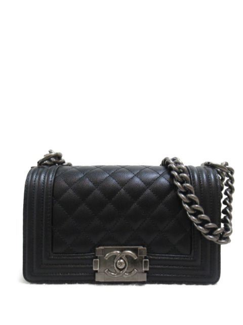 HOT SALE CHANEL 2021 small Boy Chanel shoulder bag Women