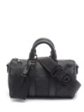 Louis Vuitton Pre-Owned 2021 Keepall Bandouliere 25 two-way handbag - Black