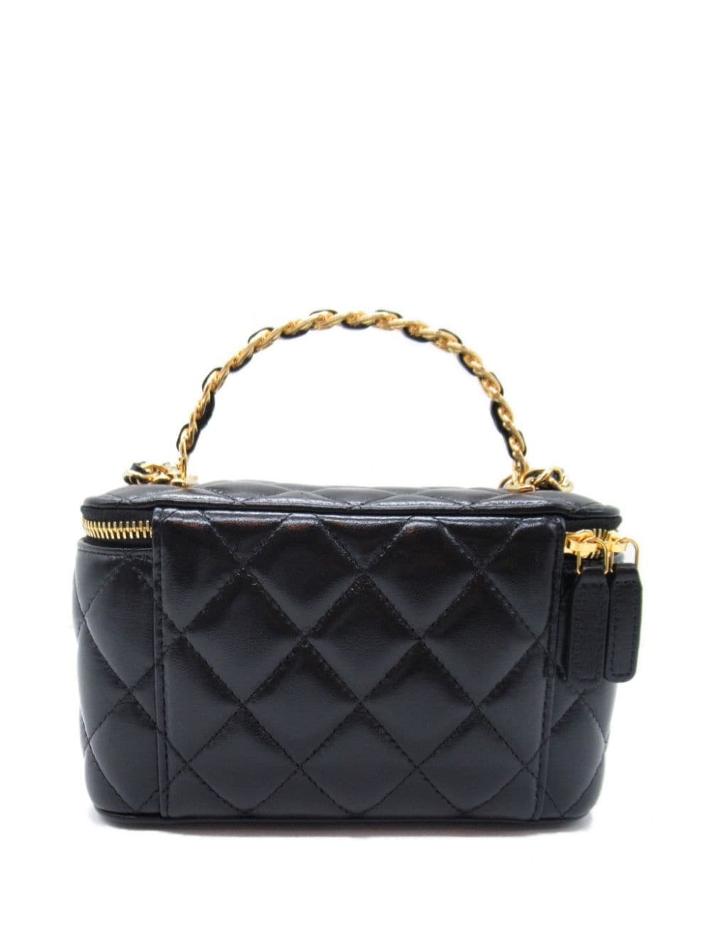 Cheap HOT SALE CHANEL 2021 CC diamond-quilted coin Vanity bag Women