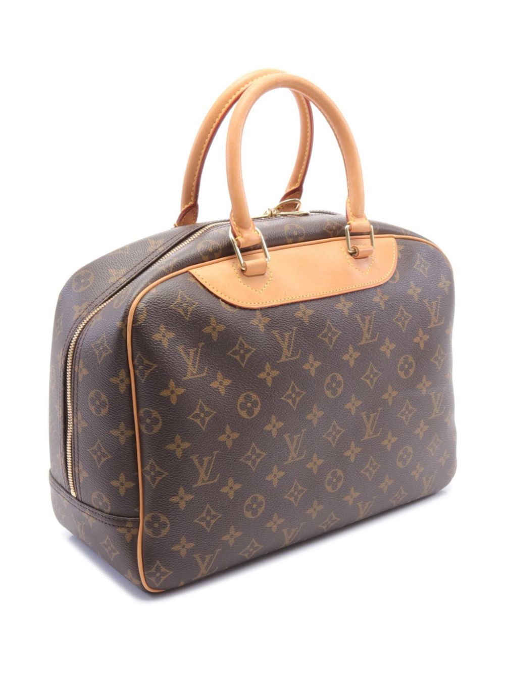 Louis Vuitton Pre-Owned 2001 Deauville shopper met monogram - Bruin