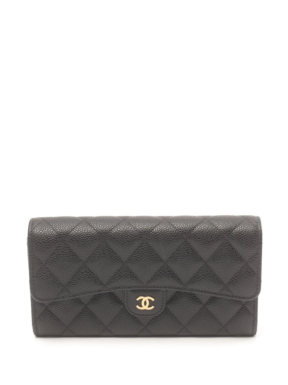 CHANEL 2021-2022 matelasse long wallet Women