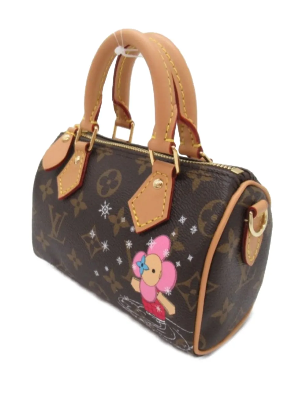 Affordable Louis Vuitton Pre-Owned x Vivienne Westwood 2003 nano Speedy two-way handbag WOMEN