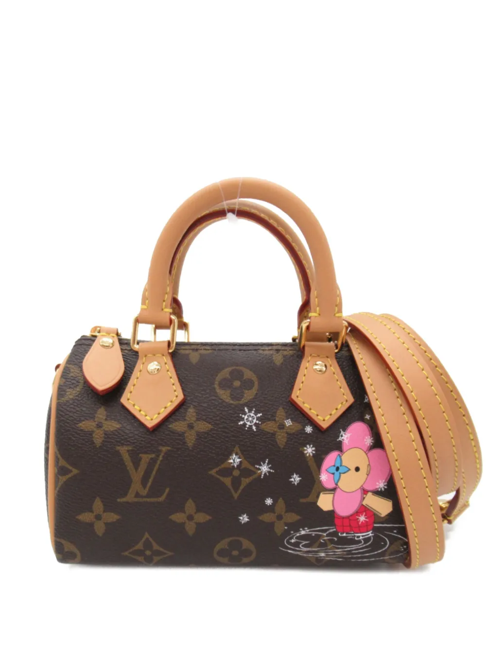 Affordable Louis Vuitton Pre-Owned x Vivienne Westwood 2003 nano Speedy two-way handbag WOMEN