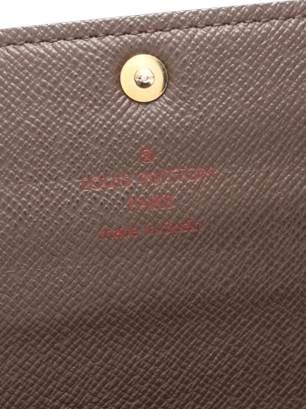 Pre-owned Louis Vuitton 2009 Sara Wallet In Brown